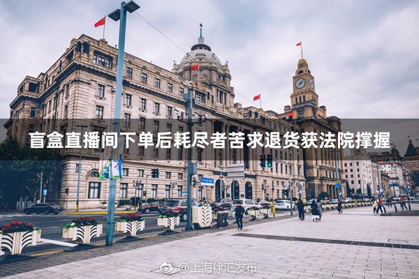 盲盒直播间下单后耗尽者苦求退货获法院撑握